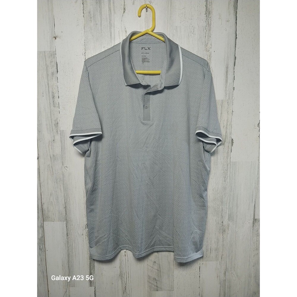 FLX Polo Mens Size XXL Urban Commuter Short Sleeve Golf